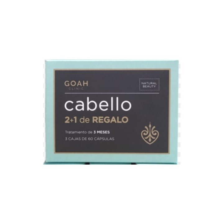 Comprar Goah Clinic Cabello pack 3x2 - PACK TRES meses de tratamiento.