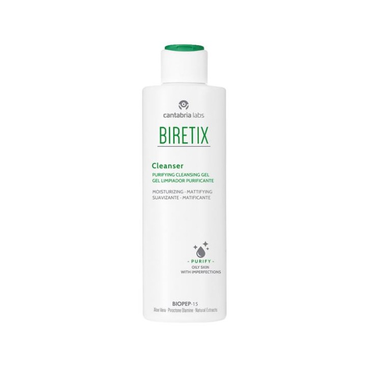 Biretix gel limpiador activo purificante 200ml