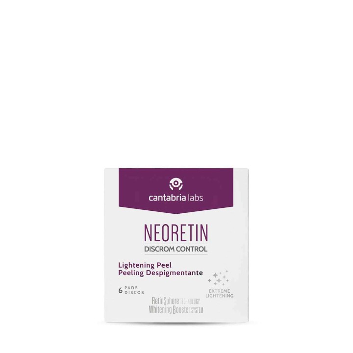Discos Despigmentantes Neoretin control peeling