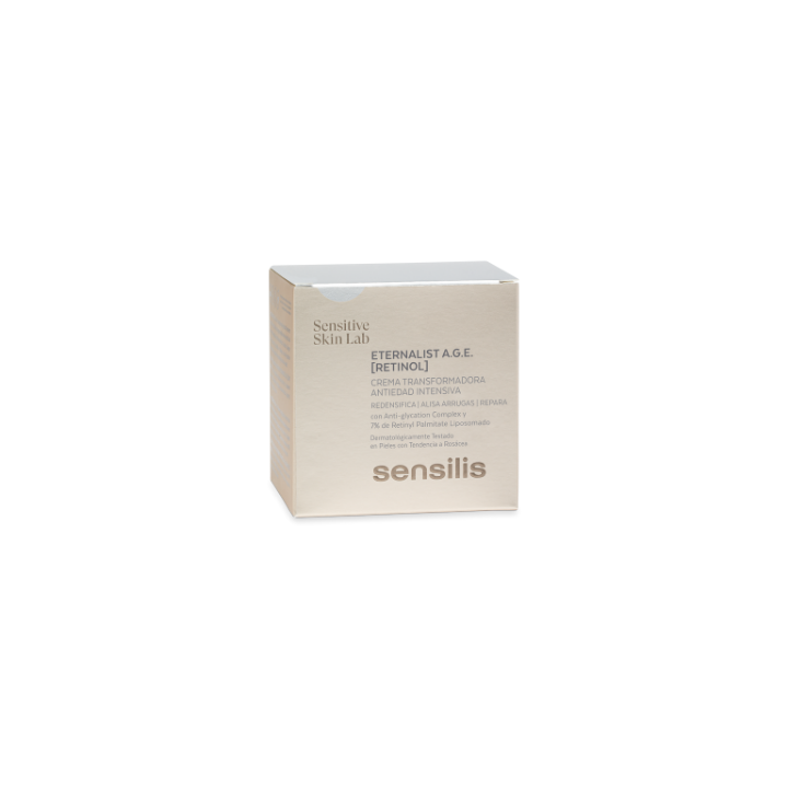 Sensilis Eternalist A.G.E RETINOL Crema transformadora con retinol para pieles con tendencia a la rosácea 50ml