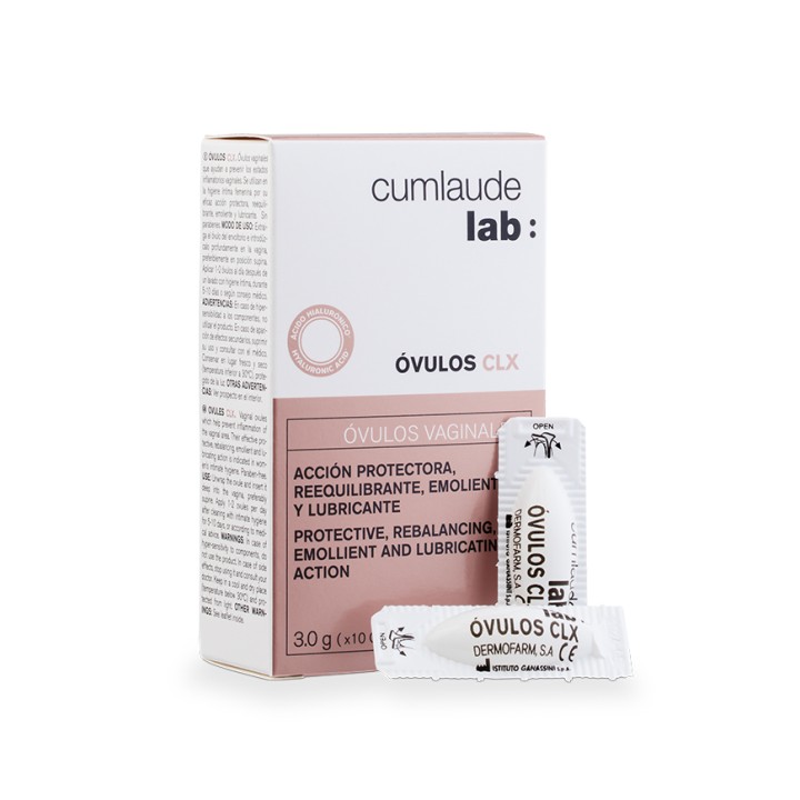 Comprar DUPLO Óvulos CLX Cumlaude Lab - Óvulos Hidratantes y Calmantes 10 óv