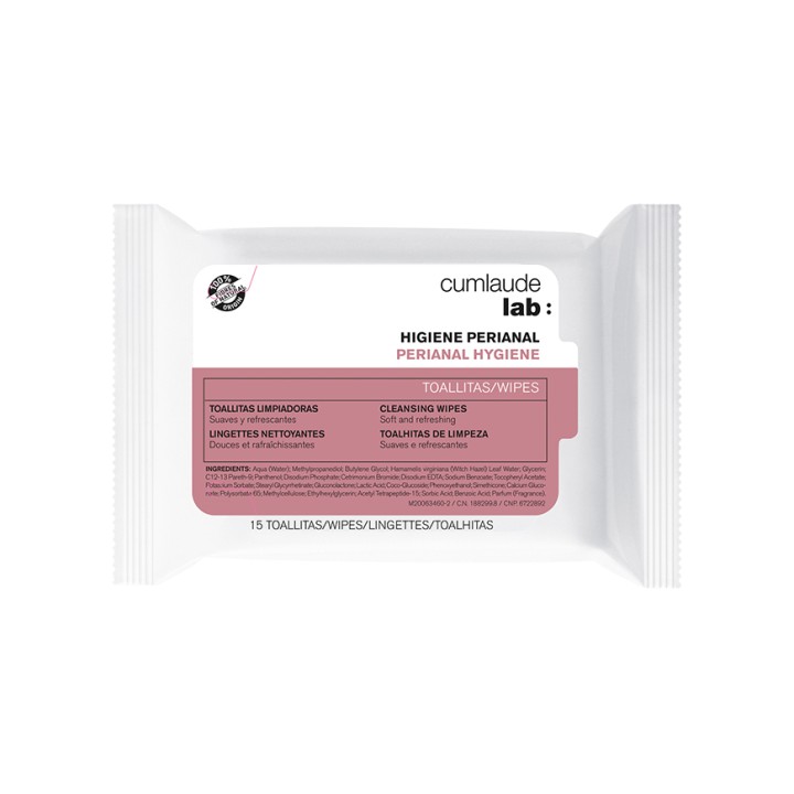 Comprar Toallitas Perianales Cumlaude Lab - Tejido suave para limpiar