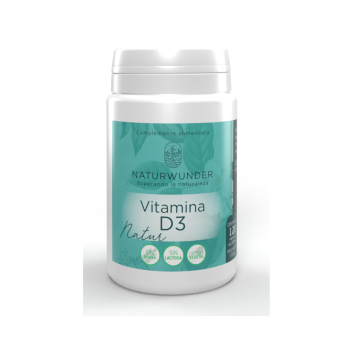 Comprar NATURWUNDER Vitamina D3 2.000U.I - 120 capsulas al mejor preci
