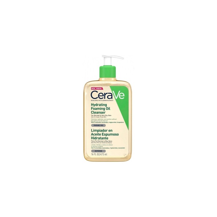 Comprar CeraVe Aceite Limpiador Espumoso Hidratante 473ml al mejor pre