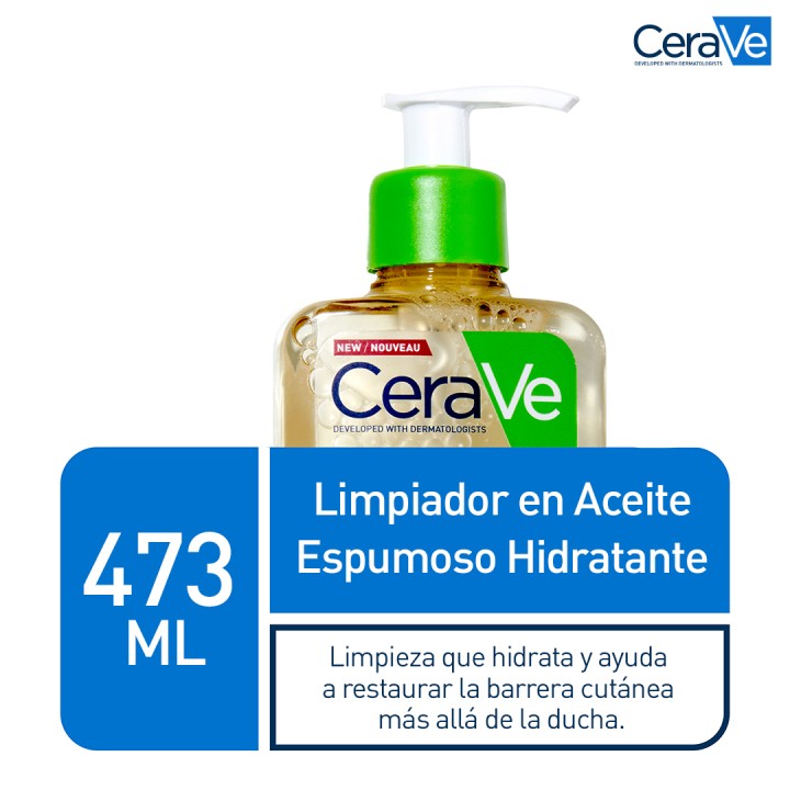 Comprar CeraVe Aceite Limpiador Espumoso Hidratante 473ml al mejor pre