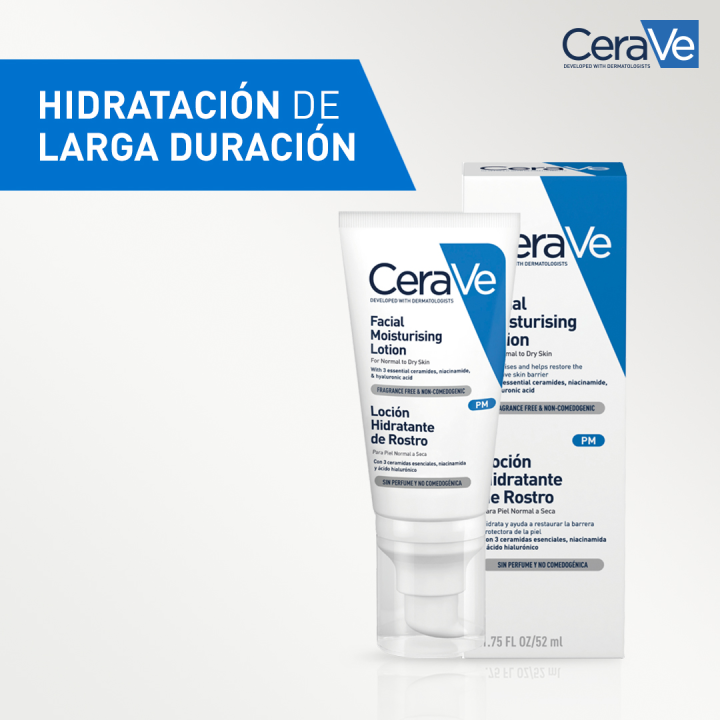Comprar Cerave Loción Hidratante Facial al mejor precio - Farmacia Lis
