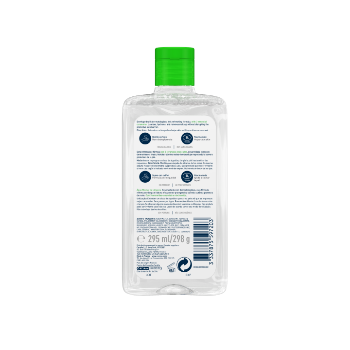Comprar Cerave Agua Micelar Limpiadora 295ml al mejor precio - Farmaci