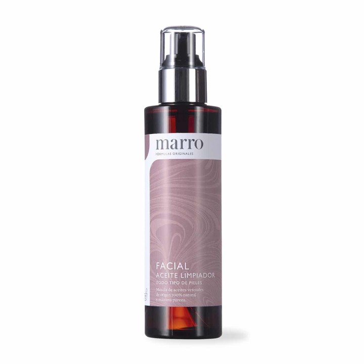 Comprar Marro Aceite Limpiador Facial - Desmaquilla y limpia todo tipo