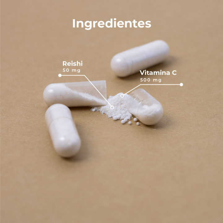 Vitamina C + Reishi Kobho - Refuerza tu Inmunidad | Farmacia Lisboa