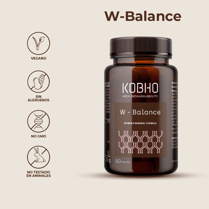 W-Balance Kobho - Alivio Natural en Menopausia | Farmacia Lisboa