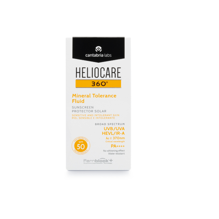 Comprar Heliocare 360 Mineral Tolerance Fluid SPF50+ al mejor precio -