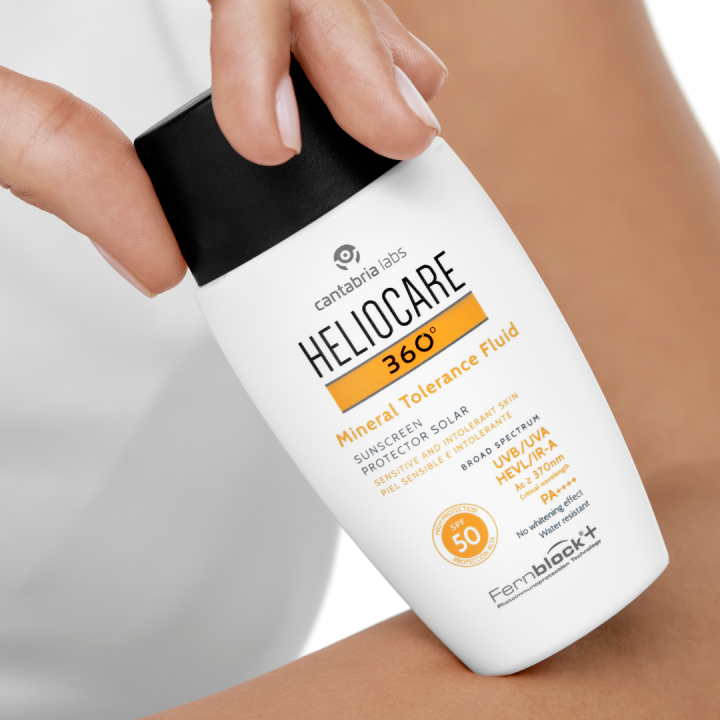 Comprar Heliocare 360 Mineral Tolerance Fluid SPF50+ al mejor precio -