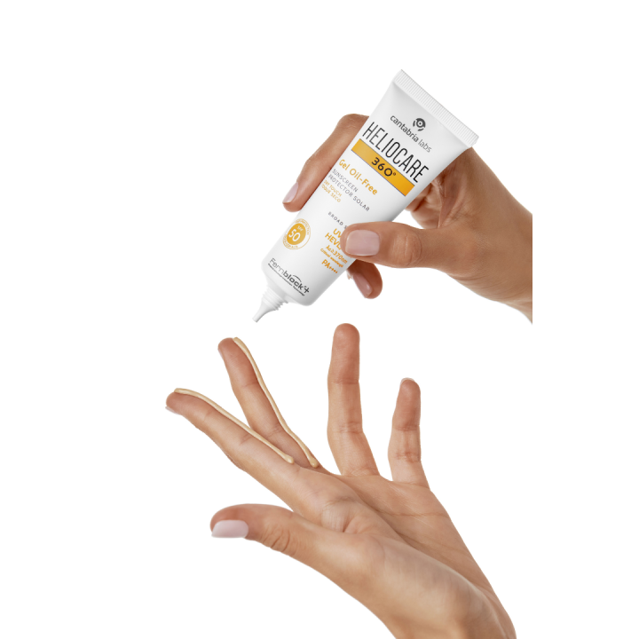 Comprar Heliocare 360 Gel Oil free SPF 50+ 50ml al mejor precio - Farm