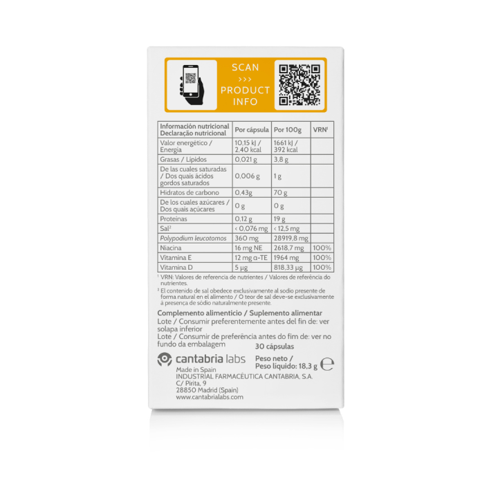 Comprar Heliocare 360 D plus Capsulas 30 und. al mejor precio - Farmac