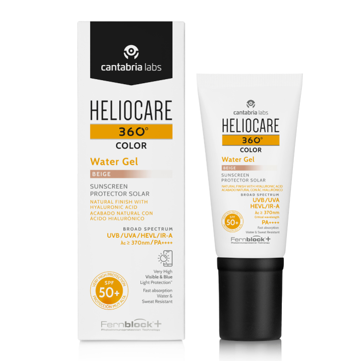 Comprar Heliocare 360 Water Gel Beige SPF50  - Gel fotoprotector ultra