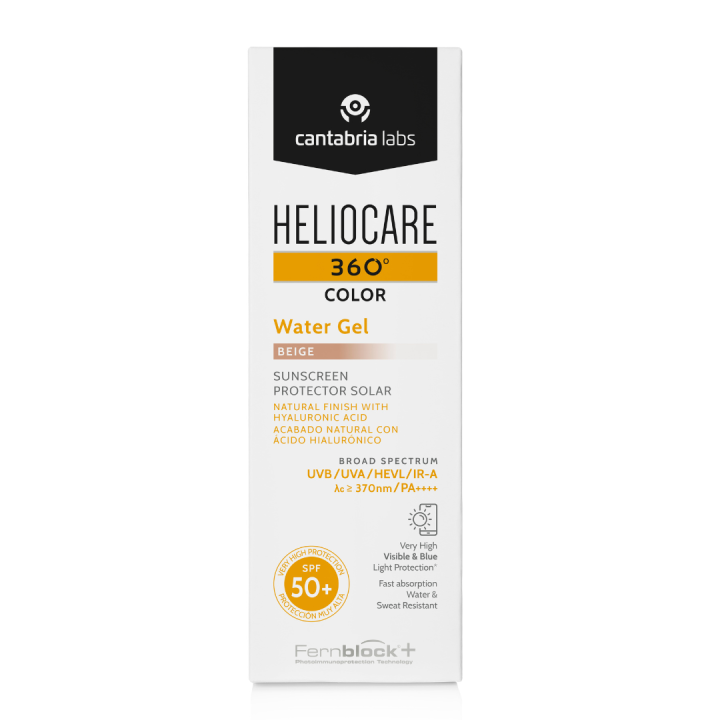 Comprar Heliocare 360 Water Gel Beige SPF50  - Gel fotoprotector ultra