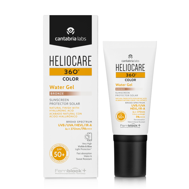 Comprar Heliocare 360 Water Gel Bronze SPF50  - Gel fotoprotector ultr