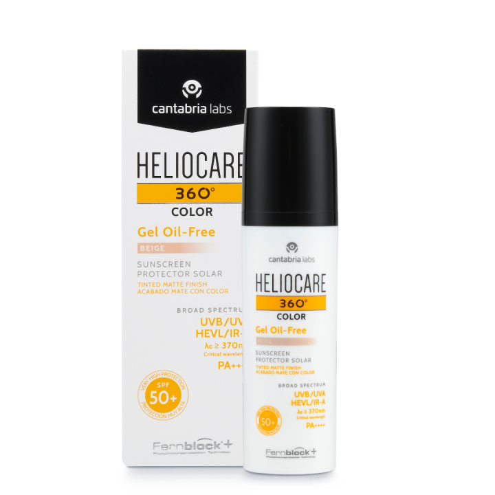 Comprar Heliocare 360 Color Gel Oil Free Beige SPF 50+ al mejor precio