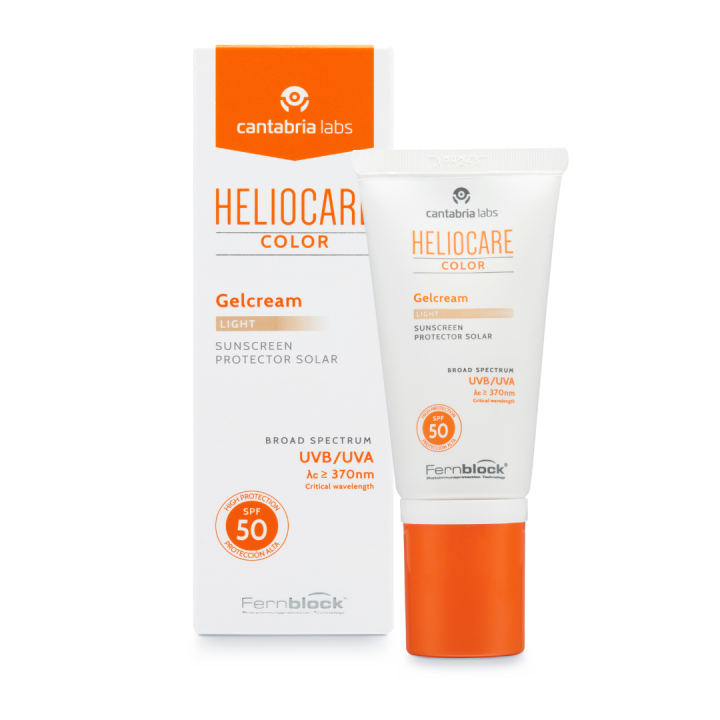 Comprar Heliocare Color Gelcream Light SPF50 50ml al mejor precio - Fa