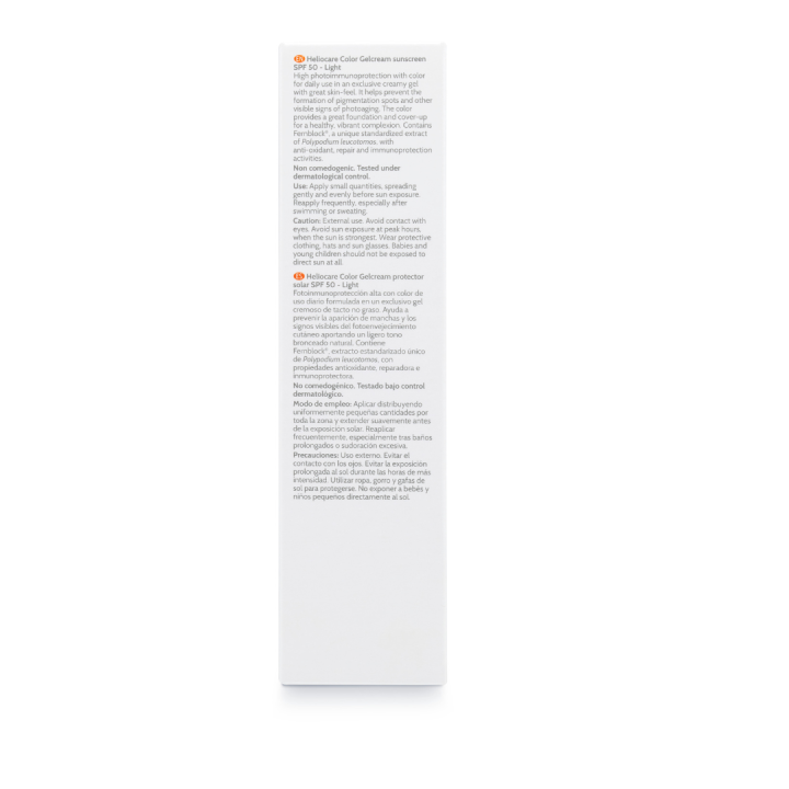 Comprar Heliocare Color Gelcream Light SPF50 50ml al mejor precio - Fa