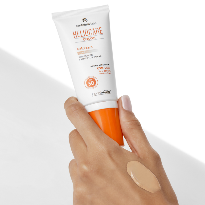Comprar Heliocare Color Gelcream Light SPF50 50ml al mejor precio - Fa