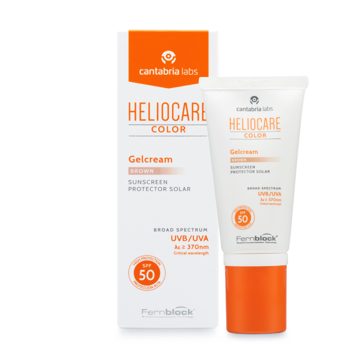 Comprar Heliocare Color Gelcream Brown SPF50 50ml al mejor precio - Fa