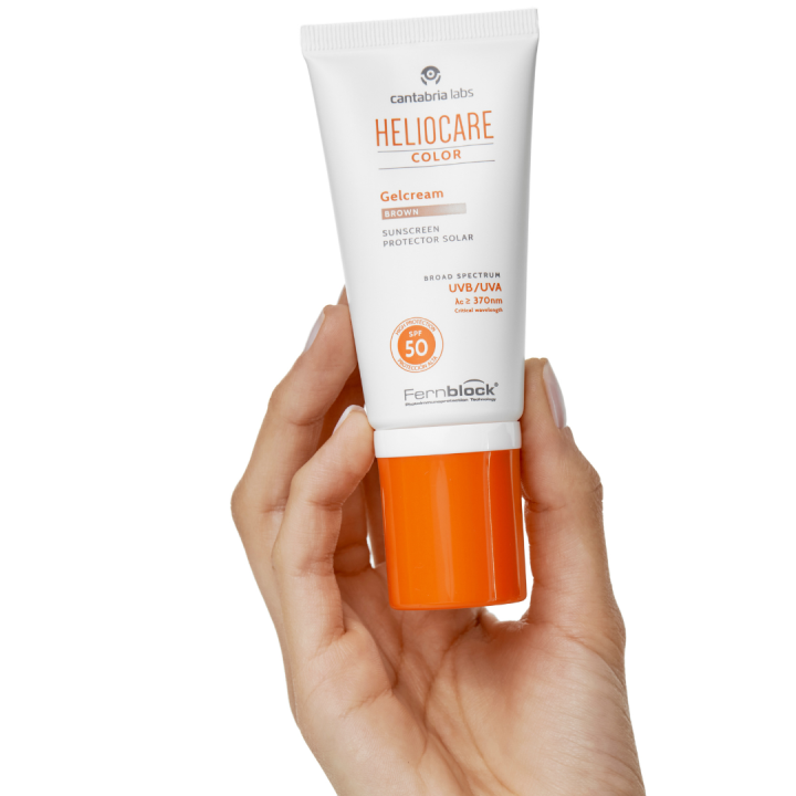Comprar Heliocare Color Gelcream Brown SPF50 50ml al mejor precio - Fa