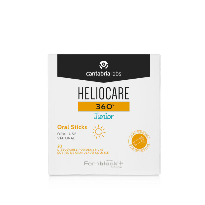 Comprar Heliocare 360 Junior Oral Sticks 20 sobres al mejor precio - F