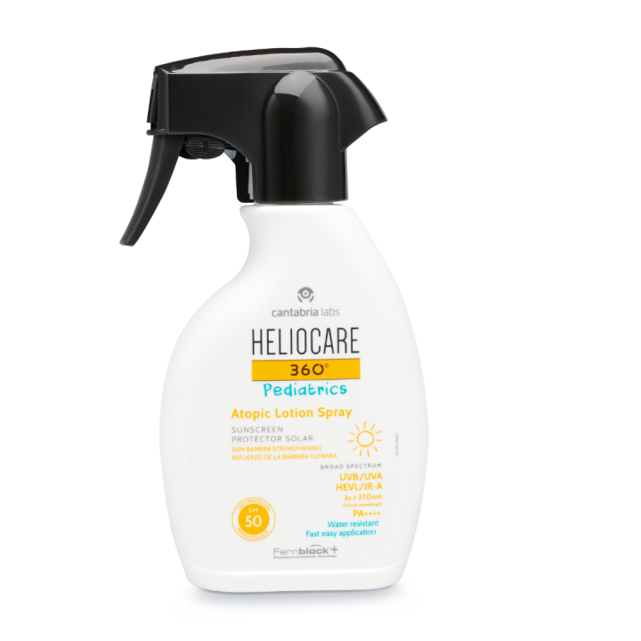 Heliocare 360 Pediatrics Atopic Lotion Spray SPF50+