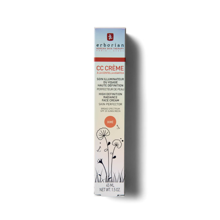 Comprar CC Cream Doré Erborian 45ml - Maquillaje Crema iluminador con