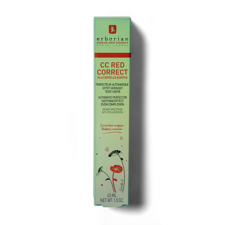 Comprar CC Red Correct Erborian 15 ml - Neutraliza rojeces con acabado