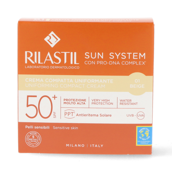 Comprar Rilastil Sun System Compacto Beige SPF 50+ - Fotomaquillaje co