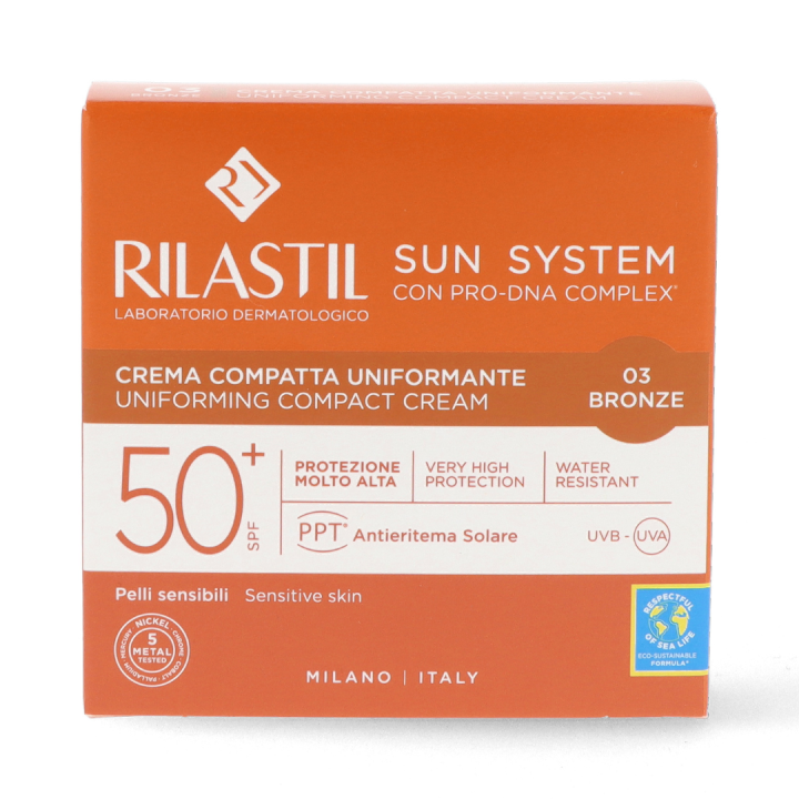 Comprar Rilastil Sun System Compacto Bronze SPF 50+ - Fotomaquillaje c