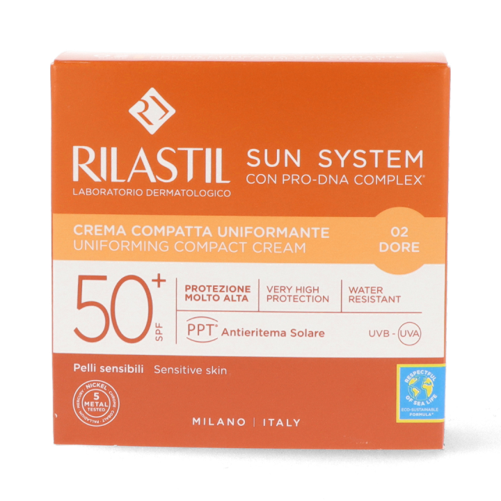 Comprar Rilastil Sun System Compacto Dore SPF 50+ - Fotomaquillaje com