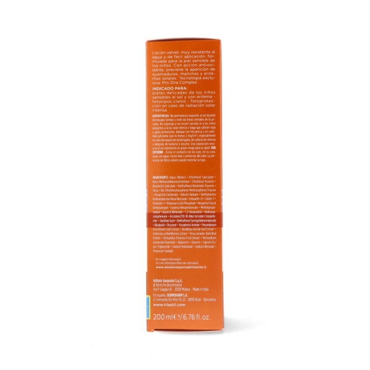 Comprar Rilastil Sun System Baby Leche Velluto Protector Solar Spf50+