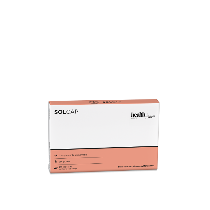 SolCap: Pastillas para el sol con beta carotenos y licopeno para un bronceado intenso y rapido
