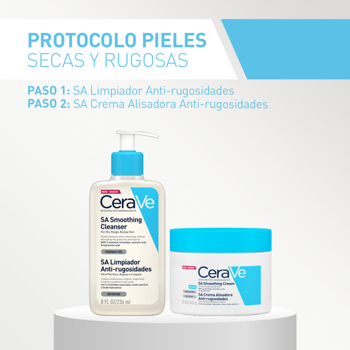 Comprar Cerave SA Limpiador Anti-rugosidades 236ml al mejor precio - F