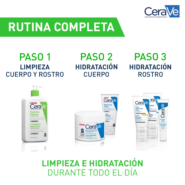 Comprar Cerave Limpiadora hidratante 473ml al mejor precio - Farmacia