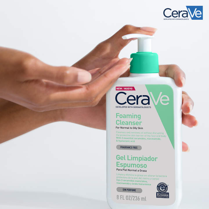 Comprar Cerave Gel limpiador espumoso 1L al mejor precio - Farmacia Li