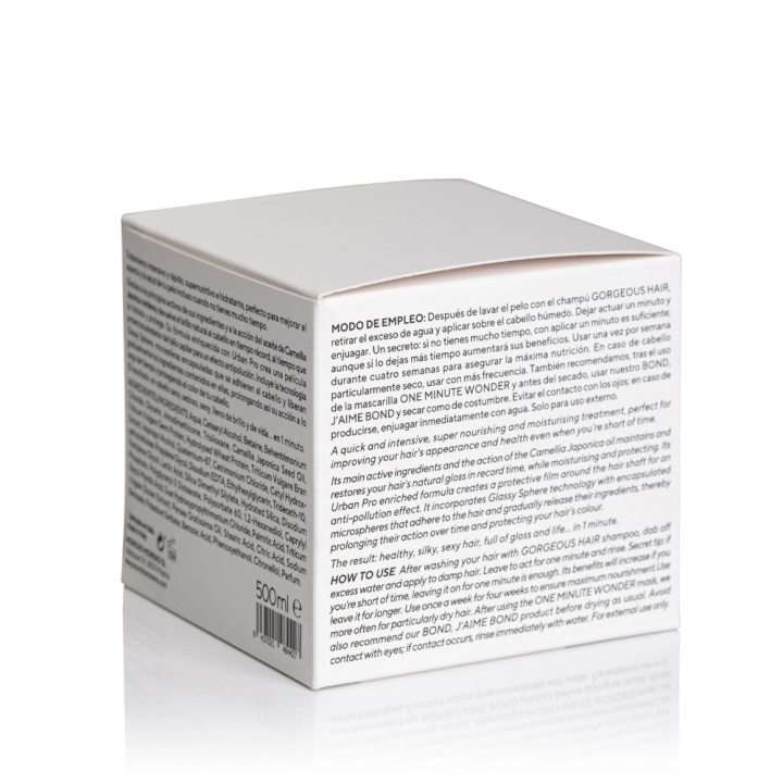 Comprar One Minute Wonder Mascarilla Capilar Moncho Moreno Tamaño Jumb