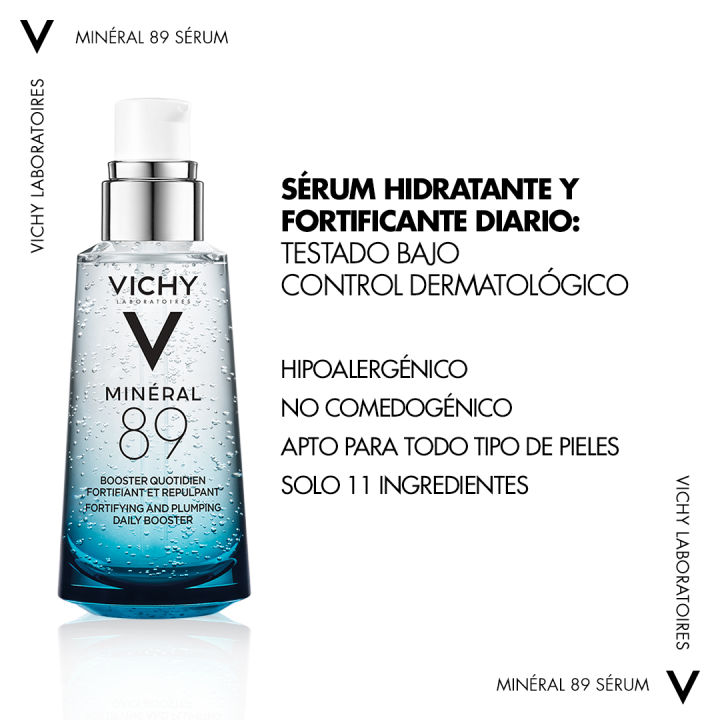 Comprar VICHY Minéral 89 Sérum Concentrado Fortificante  - Hidratación