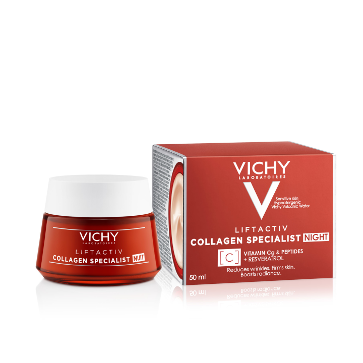 Comprar Vichy Liftactiv Collagen Specialist Noche 50ml - Reafirma y Co