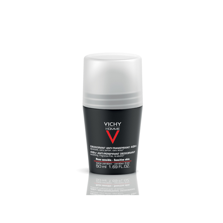 Comprar Vichy Homme Desodorante Bola Pieles Sensibles 48H - Desodorant