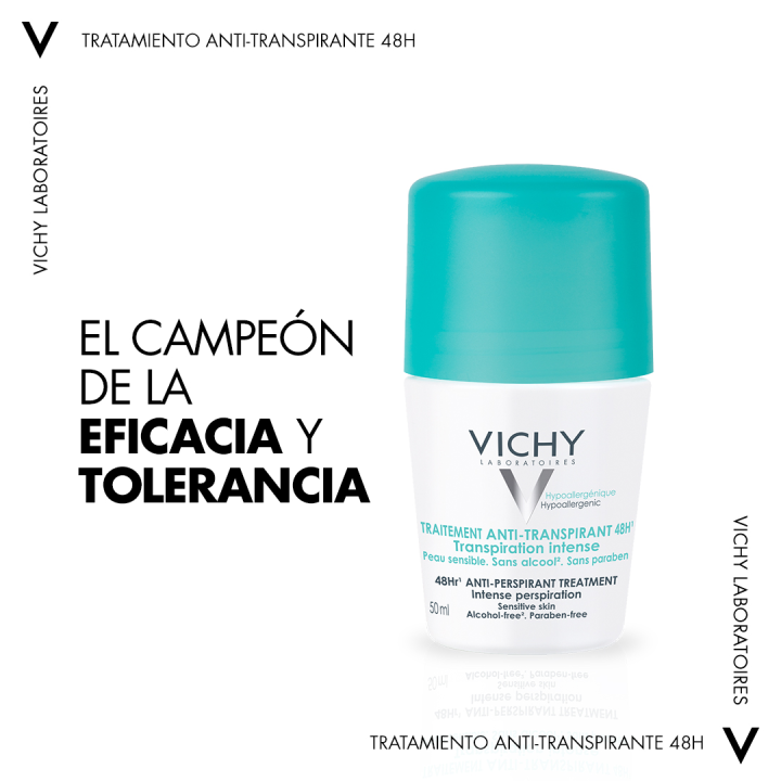 Comprar Vichy Desodorante Bola Reguladora 48H - Protección Eficaz para