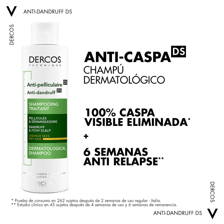 Comprar Vichy Dercos Technique Champú Anticaspa Seca 200ml - Tratamien