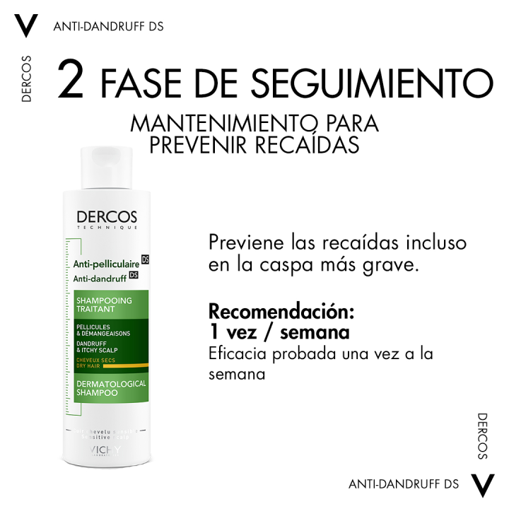 Comprar Vichy Dercos Technique Champú Anticaspa Seca 200ml - Tratamien