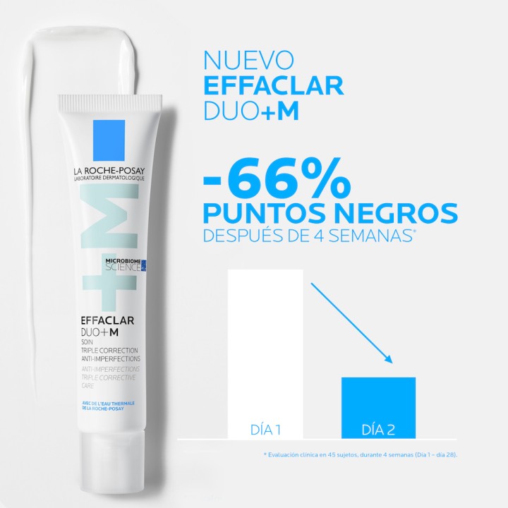 effaclar  duo+M reduce puntos negros