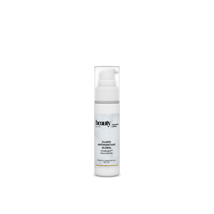 Beauty Fluido Antimanchas Global -  Tratamiento Aclarante para Rostro y Manos