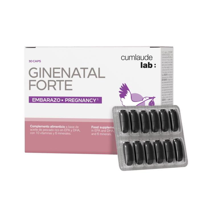 Comprar GINENATAL Forte Cumlaude Lab - Embarazo y Lactancia 30 cápsula