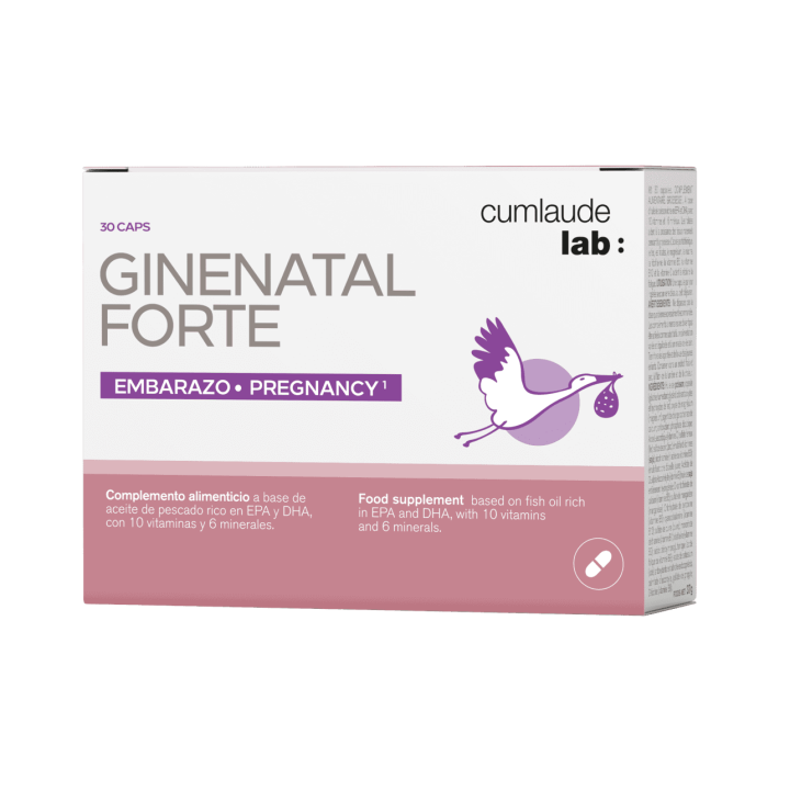 Comprar GINENATAL Forte Cumlaude Lab - Embarazo y Lactancia 30 cápsula